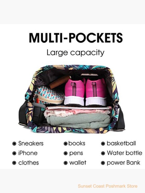 Waterproof Nylon Drawstring Backpack Gym Sports Travel Bag main image 4